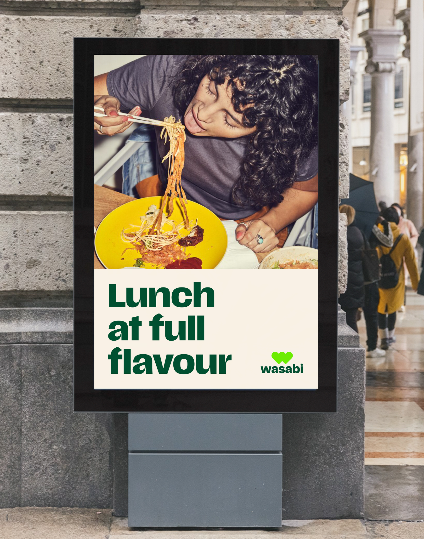 Wasabi Ad Sign
